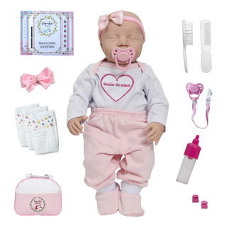 Boneca Bebê Reborn Realista Levi Sonho De Amor Com Bolsa Boneca Bebê Reborn Realista Levi Sonho De Amor Com Bolsa