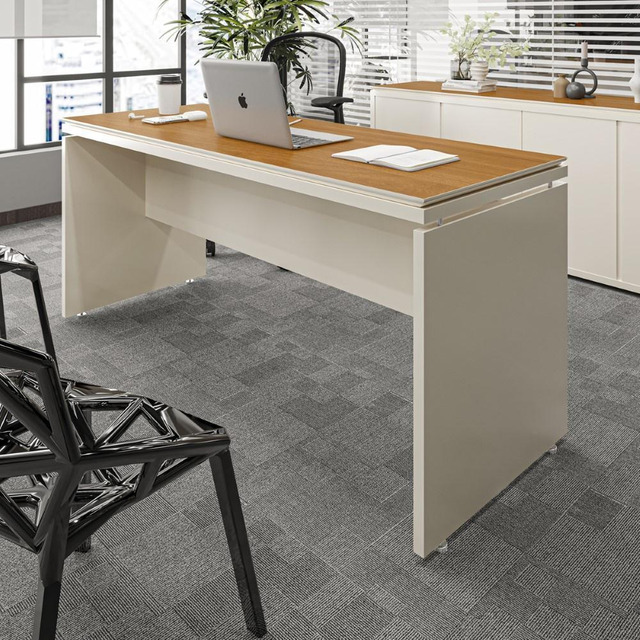 Mesa De Escritório 160cm Com Tampo Duplo Oslo Mesa De Escritório 160cm Com Tampo Duplo Oslo