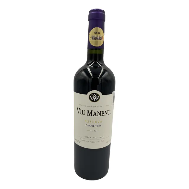 Vino Tinto Chileno Viu Manent Carmenere Reserva 750ml