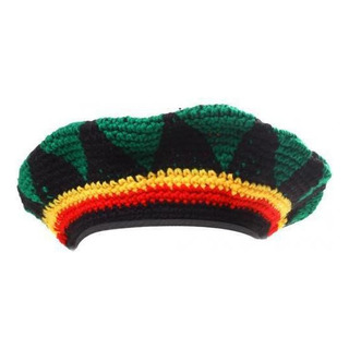 Gorro Rasta Tam Hat Jamaica Tam Acrílico Multicolor A Gorro Rasta Tam Hat Jamaica Tam Acrílico Multicolor A