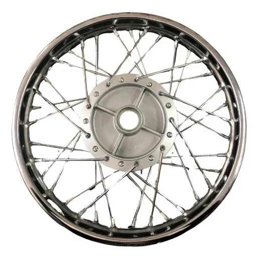 Roda Traseira Biz 100 125 Aro Raios Cubo Montado