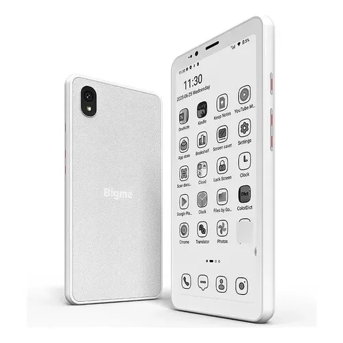 【ほぼ新品】 Bigme HiBreak Pro 6.13 インチ ホワイト 白 Bigme Hibreak Pro Color 6.13'' Epaper Cell Phone With Nfc