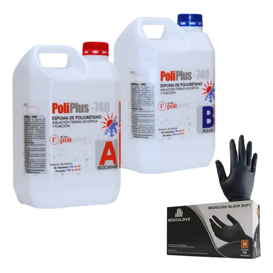 Espuma Poliuretano Expandido Poliol E Isocianato En Kit.