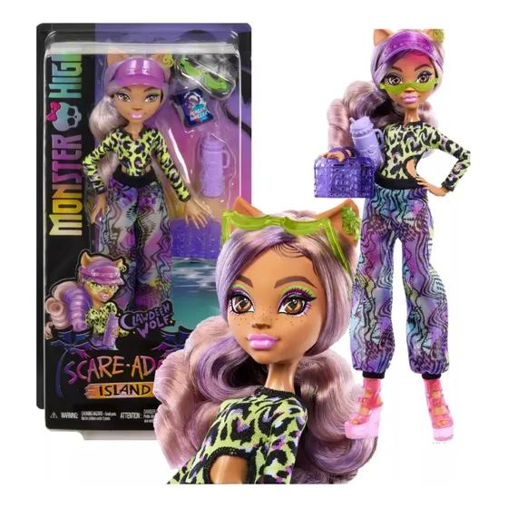 Monster High Clawdeen Wolf Scare-adise Island Mattel
