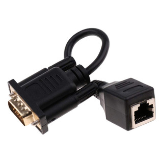 Adaptador Ethernet Vga 15pin Complimentos Conveniente Piezas Adaptador Ethernet Vga 15pin Complimentos Conveniente Piezas