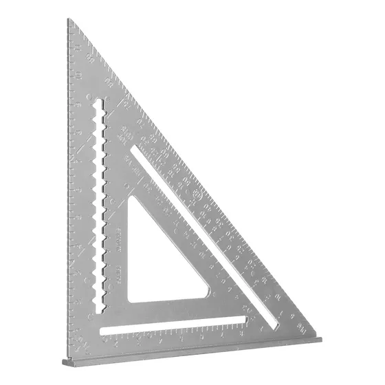 Regla Herramienta Carpinteria Precision 7 12  Triangulo Para