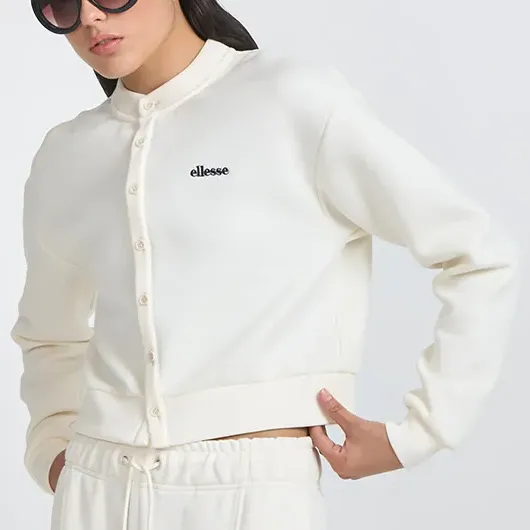 Poleron Mujer Ellesse Ignacia Crema