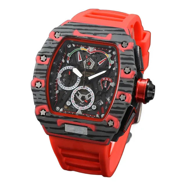 Reloj Lujo Top Quality Para Hombre Cronógrafo