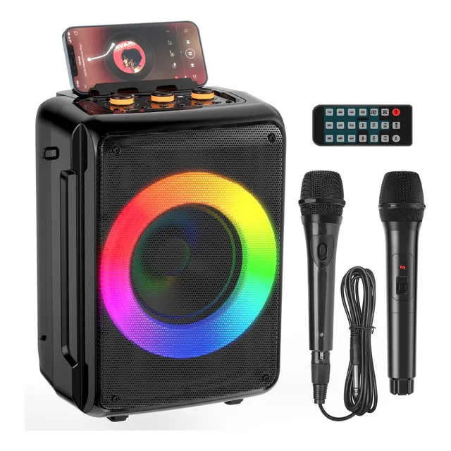 Jyx D13 Bocina Karaoke, Luces Dj, Sistema De Sonido Portátil