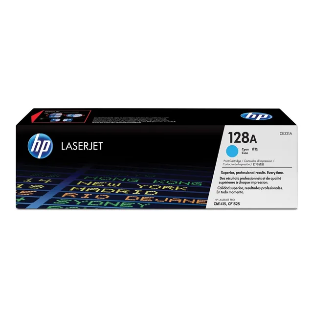 Cartucho De Tóner Hp 128a Ce321a Cian