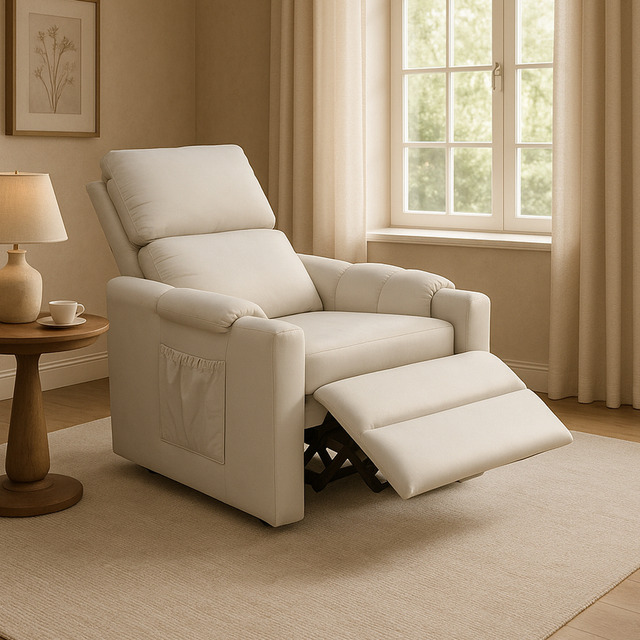 Poltrona Cadeira Glória Soft Reclinável P/ Sala De Estar