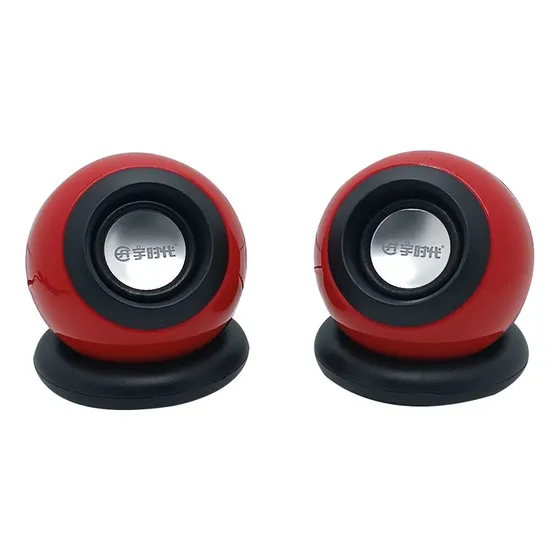 Cornetas Speakers Para Pc Laptops Usb Multimedia Mp3 E-06