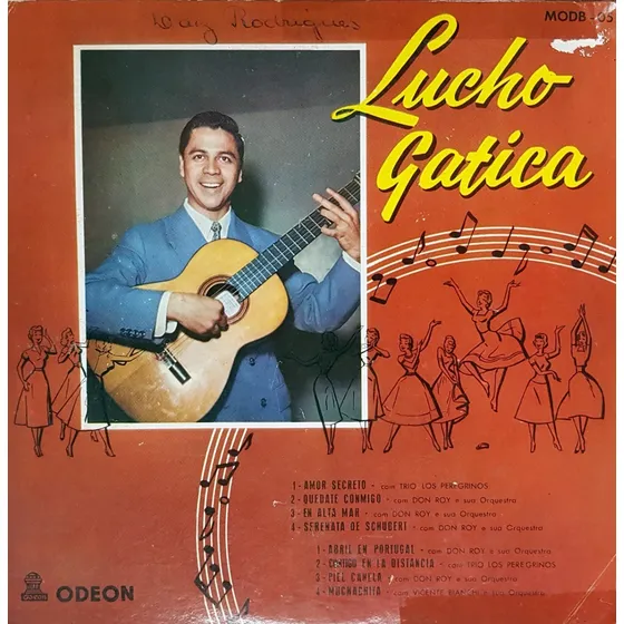 Lucho Gatica - Amor Secreto - Ouça Este Raro Lp 10 Polegadas