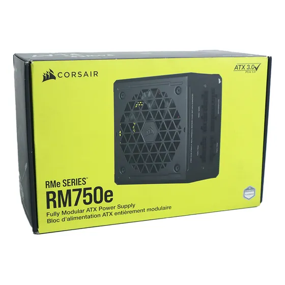 Fuente De Poder Certificada Corsair Rm750e 750w 80+gold