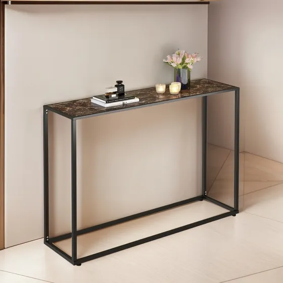 Recaceik Mesa Consola Para Entrada, Moderna Mesa De Entrada
