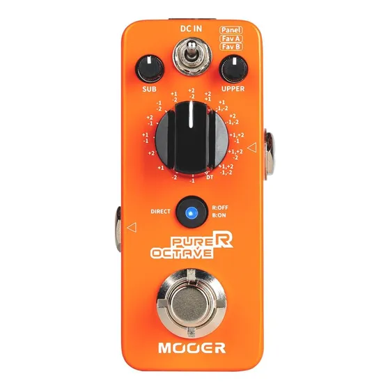 Pedal De Guitarra De Oitava Mais Puro Com 15 Modos De Oitava