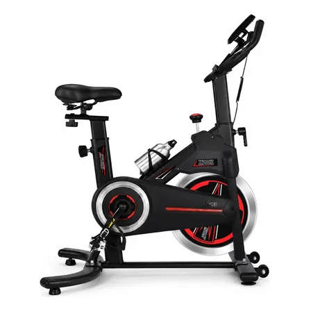 Bicicleta Spinning Magnética 10kg Silenciosa Até 130kg Preto 1.5v