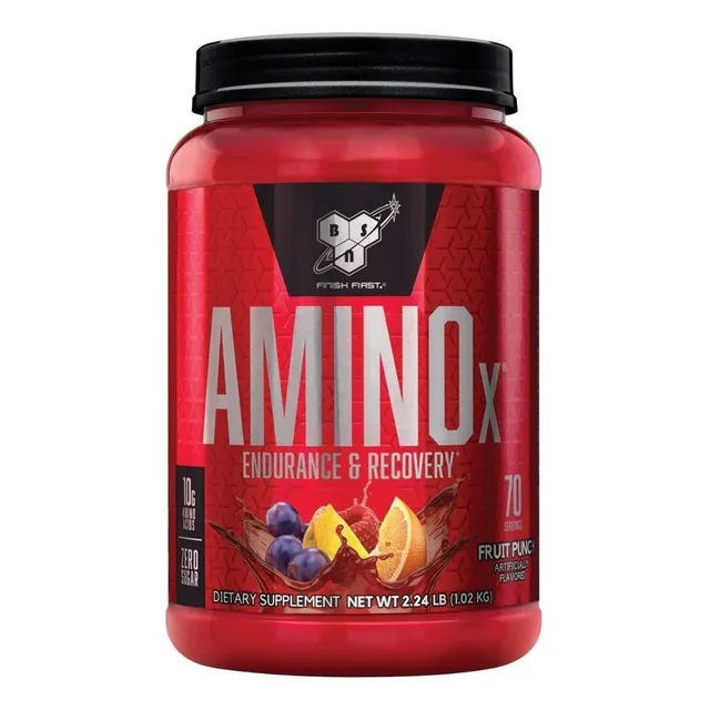 Suplemento en polvo BSN Endurance and Recovery Aminoácidos sabor ponche de frutas x 1kg