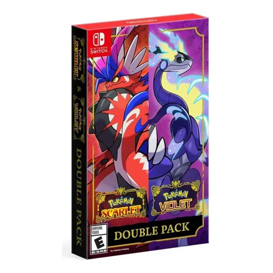 Pokémon Scarlet and Pokémon Violet Double Pack Double Pack Nintendo Switch Switch Físico