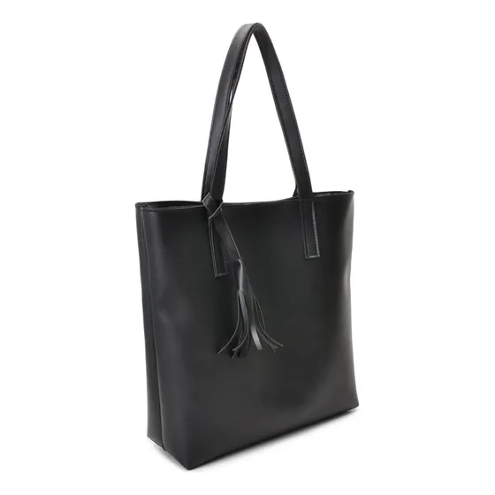 Bolsa Feminina Com Botão E Bolsa Sacola Grande De Qualidade