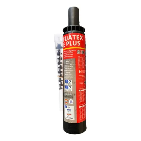 Sellador Fijatex E Plus Protex 300ml Anclaje Químico Adhesivo