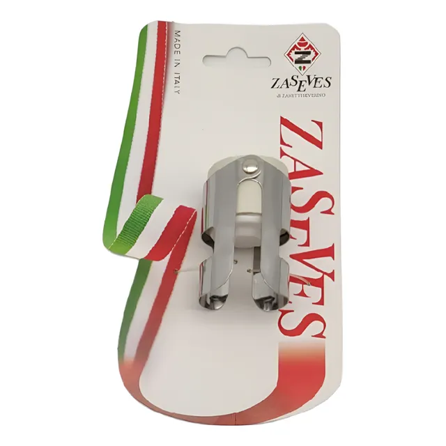 Tapon Para Botella De Champagne Acero Inoxidable Italiano