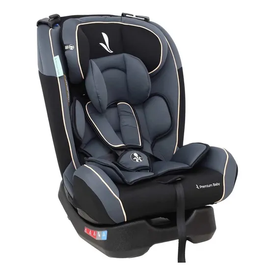 Butaca Auto Reclinable Homolog. Premium Baby Zeus 0 A 36 Kg Color Gris
