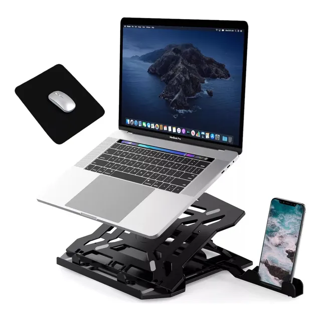 Base Soporte Para Laptopteléfono, Portátil Y Ajustable, Alfombrilla De Ratón Gratis,soporte,accesorios Paralaptop,accesorioslaptop,soporte Laptop,baselaptop