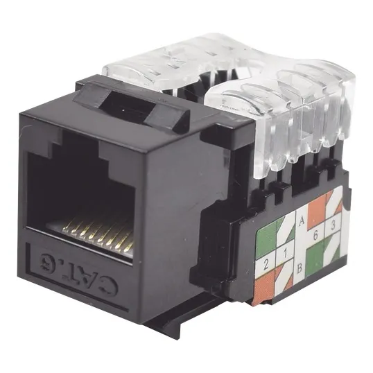 Modulo Jack Keystone Rj-45 Cat6 Con Terminacion 110 - 20 Pzs
