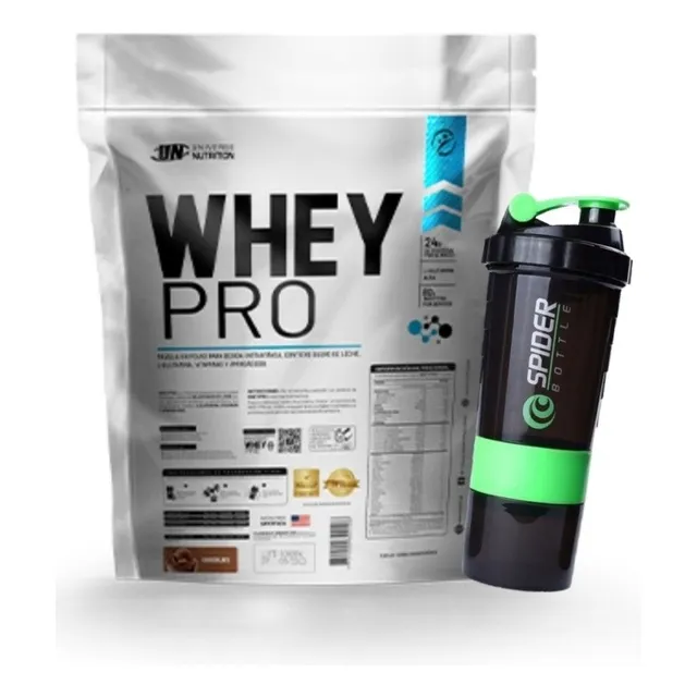 Whey Pro 5 Kilos / 5kg +shaker ! Delivery Gratis !