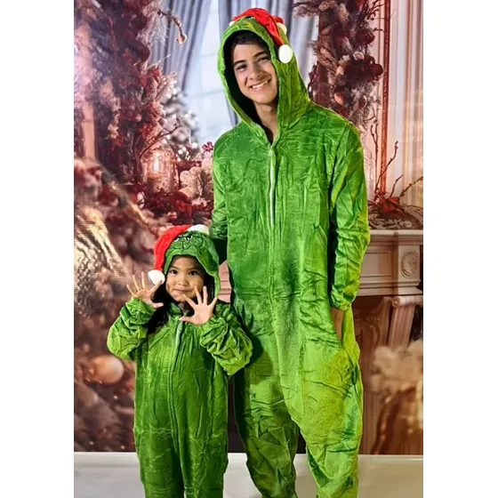 Pijamas Enterizos Navidad Personajes Damas Niños Nuevo