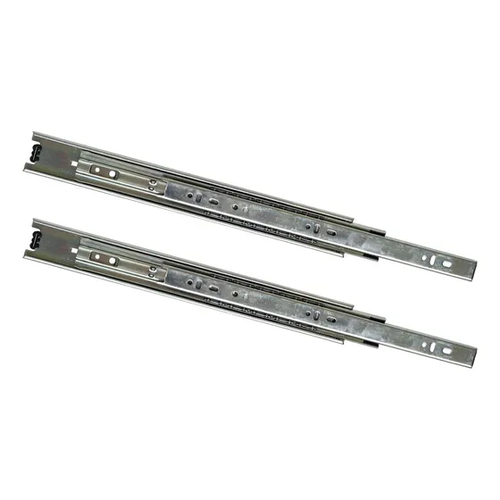 2 Pares Corrediça Trilho Telescópico Gaveta 35cm Larga 35 Kg