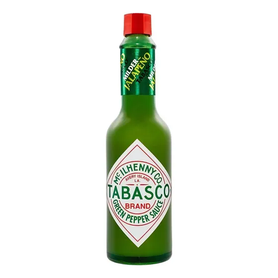 Salsa Tabasco Verde Jalapeño 60 Ml Picante Suave