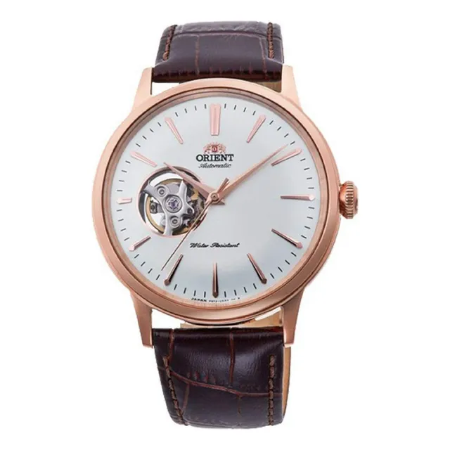Reloj Orient Bambino Open Heart De Acero Inoxidable Para Hom