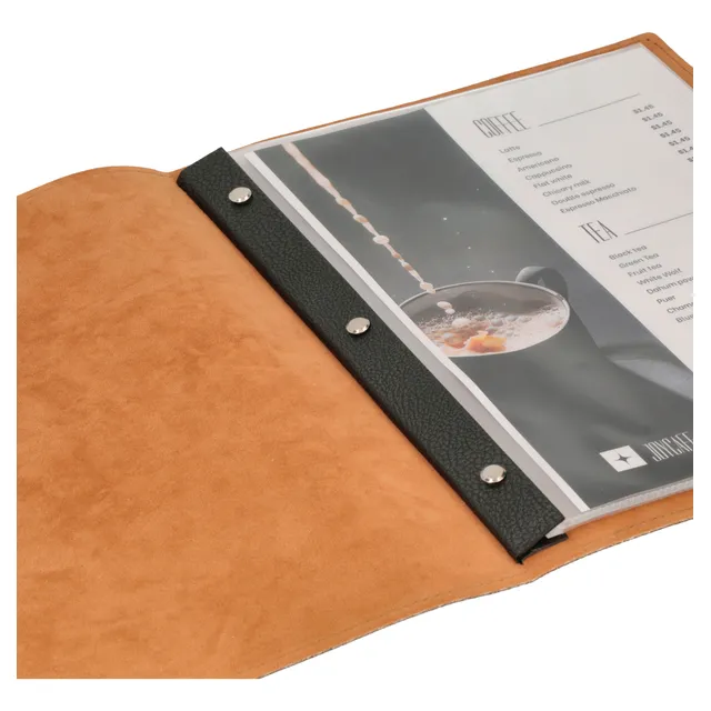 5 Porta Menu Para Restaurante Con 5 Folios A4 Carpeta Folios