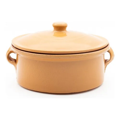 Olla Con Tapa Cerámica Vitrificada Corzana 6 Litros