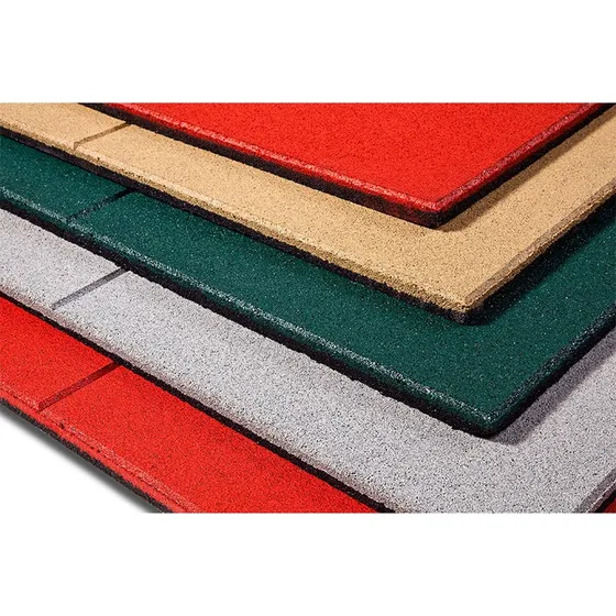 Piso Goma Para Exterior Plazas Y Juegos 25mm (precio X Bald)