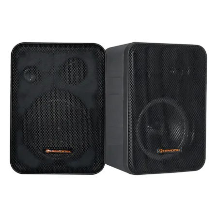 Caixas Som Ambiente Hayonik Msb60n Preto C/ Suporte Par 60w 127/220v