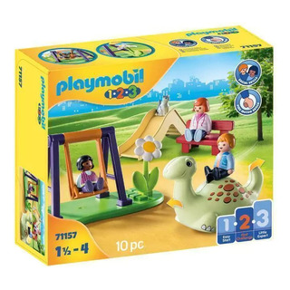Playmobil Linea 1.2.3 Parque Infantil 3 Figuras 10pcs 71157 Parque Infantil -linea 1.2.3 Playmobil Linea 1.2.3 Parque Infantil 3 Figuras 10pcs 71157 Parque Infantil -linea 1.2.3
