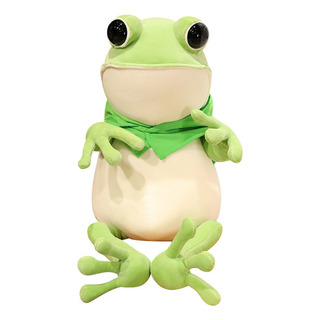Muñeca De Peluche Cape Frog De 45 Cm Y 0,15 Kg, Regalo Creat Muñeca De Peluche Cape Frog De 45 Cm Y 0,15 Kg, Regalo Creat