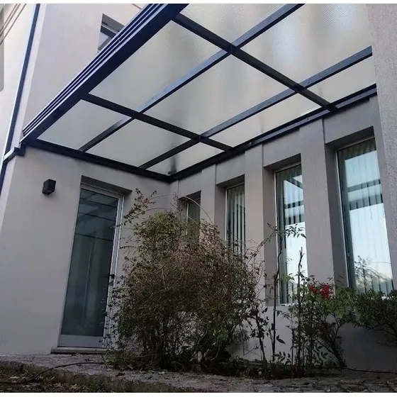 Pergola De Hierro Y Vidrio