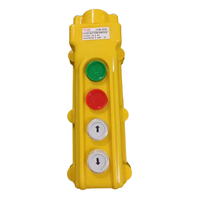 Botónera Colgante Puente Grua 2 Ejes 4 Botónes Ip55 5a