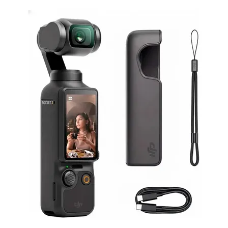 Câmera Dji Osmo Pocket 3 Standard Br - Dji209 Cor Preto