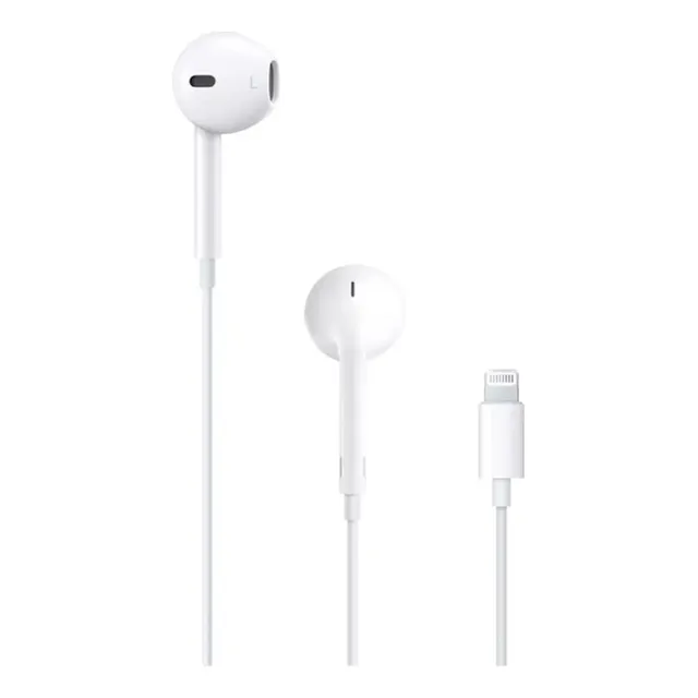 Auriculares Earpods Conector Lightning Color Blanco Apple - Distribuidor Autorizado