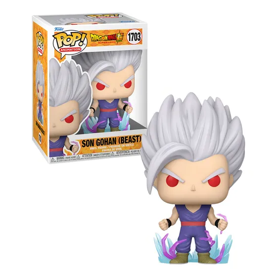 Funko Pop Son Gohan Beast #1703 - Dragon Ball Super Hero