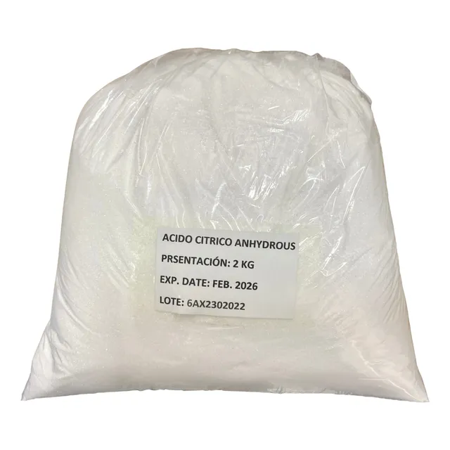 Acid Cítrico U S P - Paquete 2 Kg