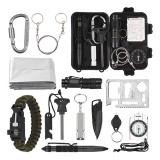 Kit De Senderismo Compacto Survival Kit Essentials Con Brúju Kit De Senderismo Compacto Survival Kit Essentials Con Brúju