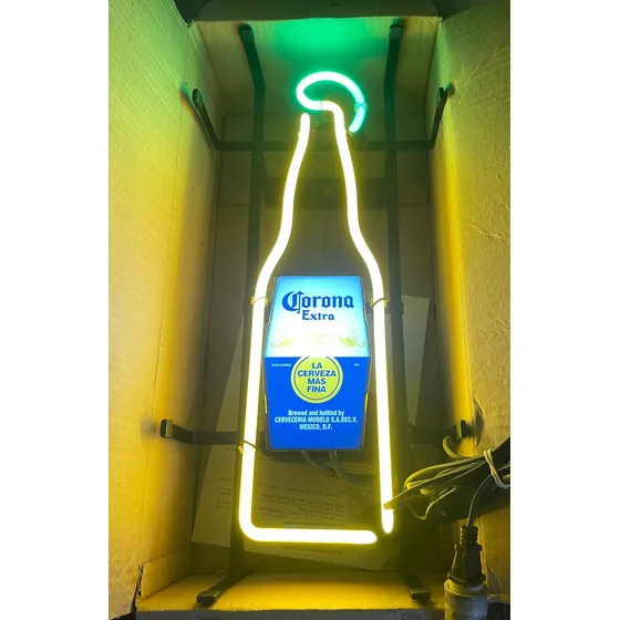Aviso Neon Cerveza Corona Nuevo Totalmente Nuevo