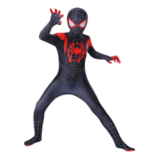 1disfraz Hombre Araña Traje De Spider Man Niño Cosplay Araña