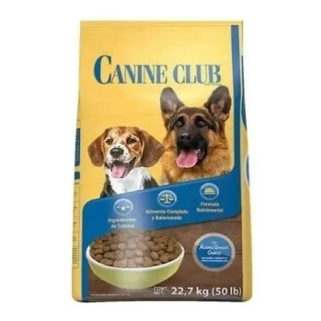 Croquetas Canine Club Alimento Para Perro Carne Pollo 22.7kg